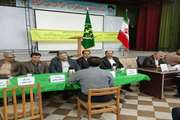 حضور مدیر کل دامپزشکی استان در میز خدمت  به مناسبت گرامیداشت هفته جهاد کشاورزی 
